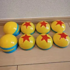 Happyくじ　ピクサーボール　カプセルのみ　6個セット　PIXAR　ディズニー