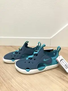 新品未使用【ナイキ　キッズ　サンレイプロテクト4 水陸両用　17㎝　ネイビー】