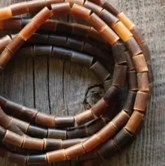 ＊Buffalo horn beads
