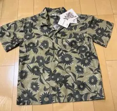 【新品】B:MING byBEAMS キッズ　シャツ　ボタニカル柄　130㎝