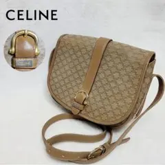 CELINE オールド セリーヌ ショルダーバッグ マカダム柄 トリオンフ 金具