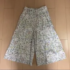 YAECA キュロット リバティ柄