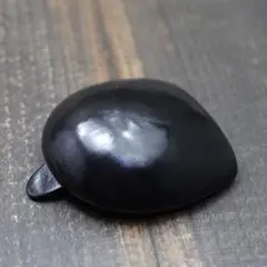 超格安 BLACK ブラック 黒色 馬蹄型 コインケース イタリアンレザー