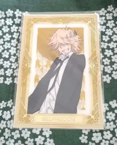 家庭教師ヒットマンREBORN C賞 箔押し風クリアカード ベル