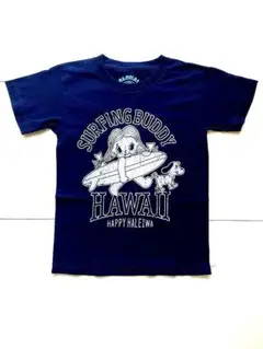 【Hawaii】HappyHALEIWA S Tシャツ サーフィン ネイビー