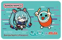 太鼓の達人 初音ミク ガンダム コラボ バナパスポートカード