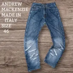 ANDREWMACKENZIE✸イタリア製✸バレルレッグカーブ✸ヴィンテージ加工