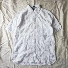 2000s J.CREW パッチワーク 白シャツ