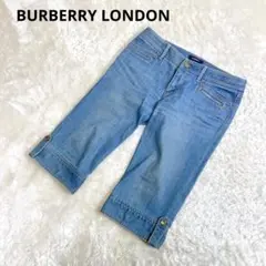 BURBERRY LONDON デニムジーンズ クロップドパンツ 38M