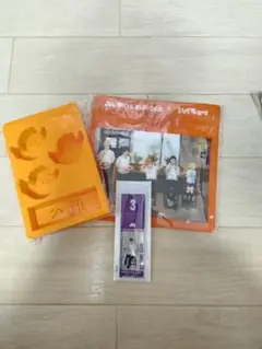 モス×ハイキュー!! 　待ち札風チャーム　冷感タオル　シリコントレー