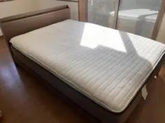 福岡市内配達無料 ダブルベッド マットレス フレームセット ニトリ