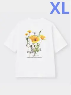 【美品】ジーユー　GU×nowartt グラフィックT(5分袖) XL
