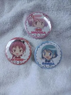 魔法少女まどか☆マギカ 缶バッジ 3個セット
