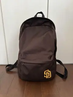 MLB SDロゴ ブラウンリュック