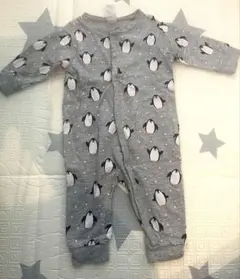 H&M ペンギン　ロンパース　70〜80