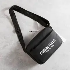 ESEEENSIALS ★ エッセンシャルズ 新品タグ付 ボディーバッグ BK★