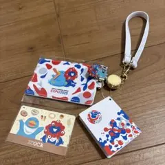 大阪万博　EXPO2025 パスケースとICOCAカードセット