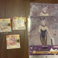一番くじ NIKKE ニケ J賞 幸運の口づけチャーム クリアファイルセット