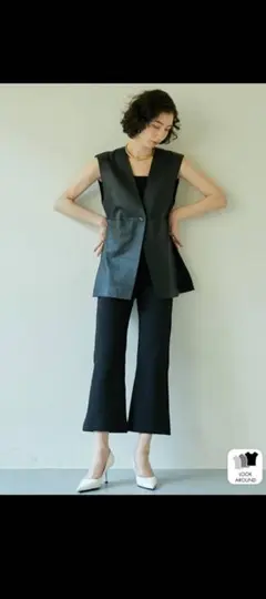 (ガリャルダガランテ)Gelli レザーベスト/別注 size 38