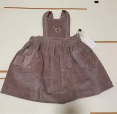 【新品】jamie kay コーデュロイ エプロンワンピース 3y