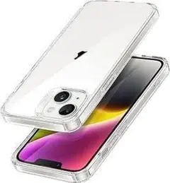 iPhone 14 Plus 黄ばみなし 透明度長持ち 耐衝撃 6.7インチ