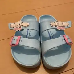 【シナモロール】水色 サンダル サイズ19