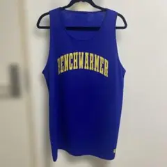 BENCHWARMER 青 タンクトップ