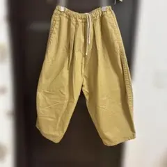 ORDINARY FITS ベージュ ボールパンツ　ワイドパンツ 00