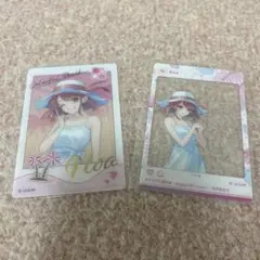 カラフルピーチ　のあさん 東京ドームシティ　クリアカード