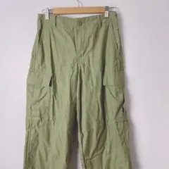 美品　ノーブランド　ワークパンツ　カーゴパンツ　メンズ　古着