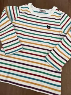 D'OUBLE ストライプ 長袖Tシャツ