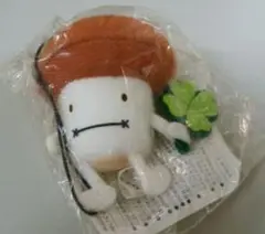 ドコモダケ ストラップ 四つ葉のクローバー クローバー ノベルティ 非売品