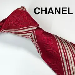 ✨美品✨ CHANEL シャネル ネクタイ ココマーク 高級シルク
