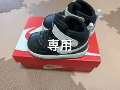NIKE ベビーシューズ ハイカット ブラック/ホワイト