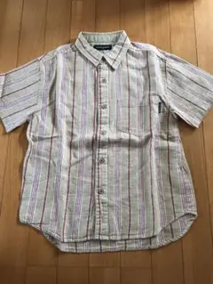 Five Kids ファイブキッズ ストライプ 縦縞 半袖シャツ 140㎝