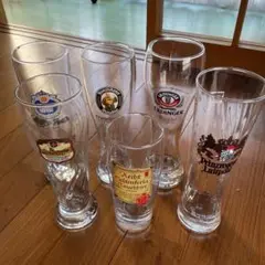 ビールグラス 6個セット ブランドロゴ入り