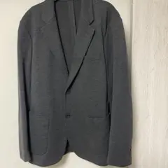 ユニクロ コンフォート2Bジャケット　ダークグレー　L 美品