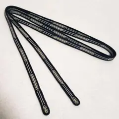 (951)帯締め 単品 着物 和装 小物 帯紐◎匿名配送◎紺