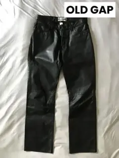【超希少】90’s OLD GAP リアルレザーパンツ　オールドギャップ　美品