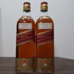 【古酒】【1970年代】【特級】ジョニーウォーカー レッドラベル 2本