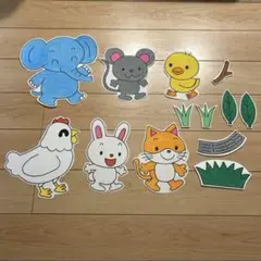 パネルシアター ひよこちゃんのこんなになっちゃった