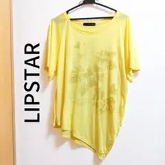 LIPSTAR イエロー 半袖Tシャツ　匿名配送