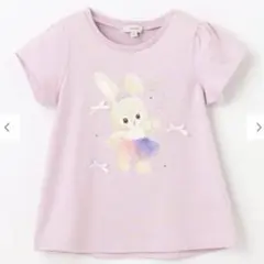 新品未開封 エニィファム 動物ドレス 半袖Tシャツ うさぎ 110