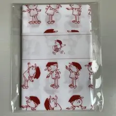 手ぬぐい＊手拭い＊てぬぐい　フクちゃん　赤色　横山隆一氏　新品未使用品