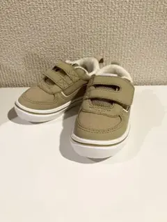 【未使用】VANS ベージュ スニーカー 12.5cm