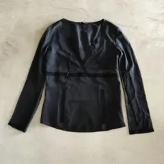 BOSS ボス　シルク　レディース　カットソー　ブラウス