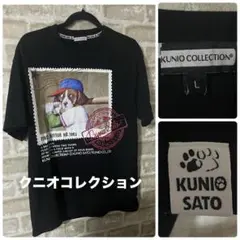 クニオコレクション　メンズL Tシャツ　ビーグル　野球　ベースボール