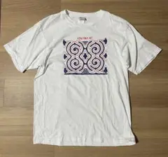 アイヌ 民芸アート Tシャツ XL ホワイト