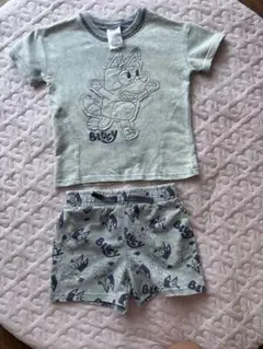 Bluey ミントグリーン Tシャツ ショートパンツセット 100cm