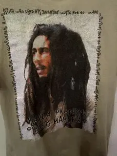 ボブ・マーリー Tシャツ ベージュ